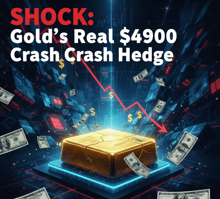 Gold's 8-Week Streak Hides the Real $4900 Crash Hedge