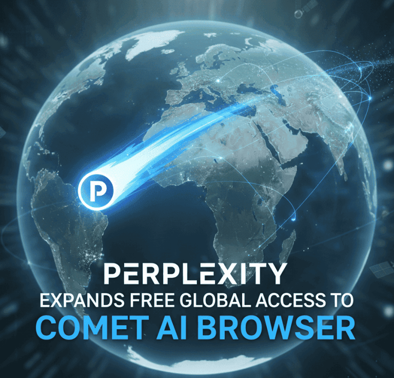 Perplexity's Comet AI is now free globally. It’s not a browser