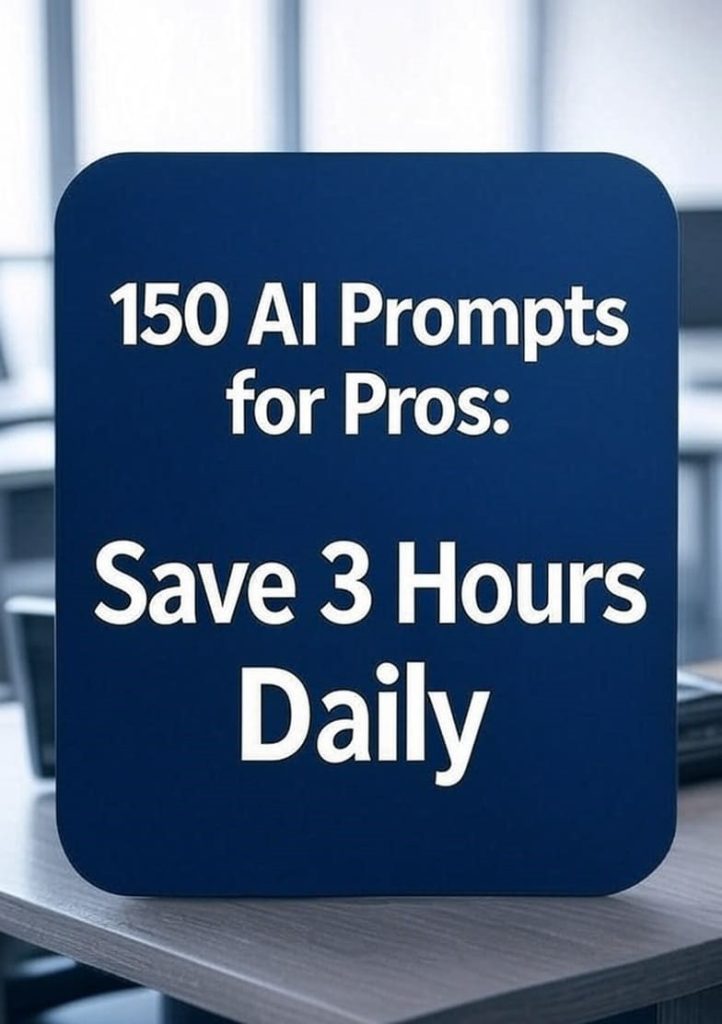 image 14 1 1 Save 3 Hours Daily with These 150 AI Prompts for Pros